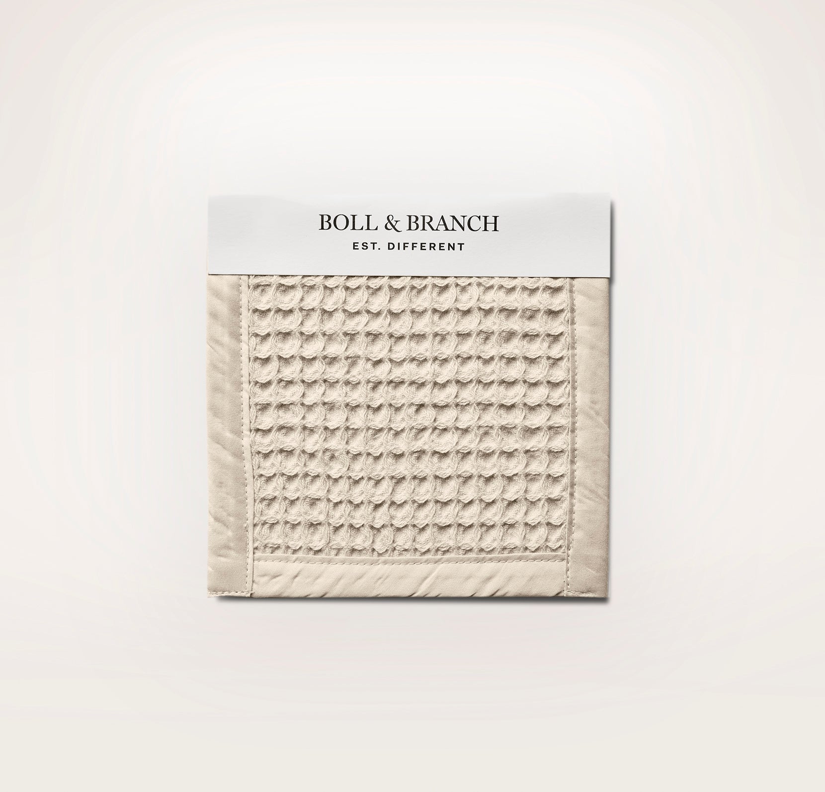 Waffle Fabric Swatch - Natural