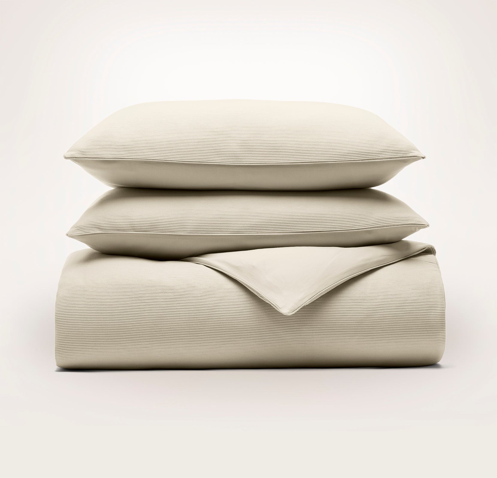 Ottoman Rib Duvet Set