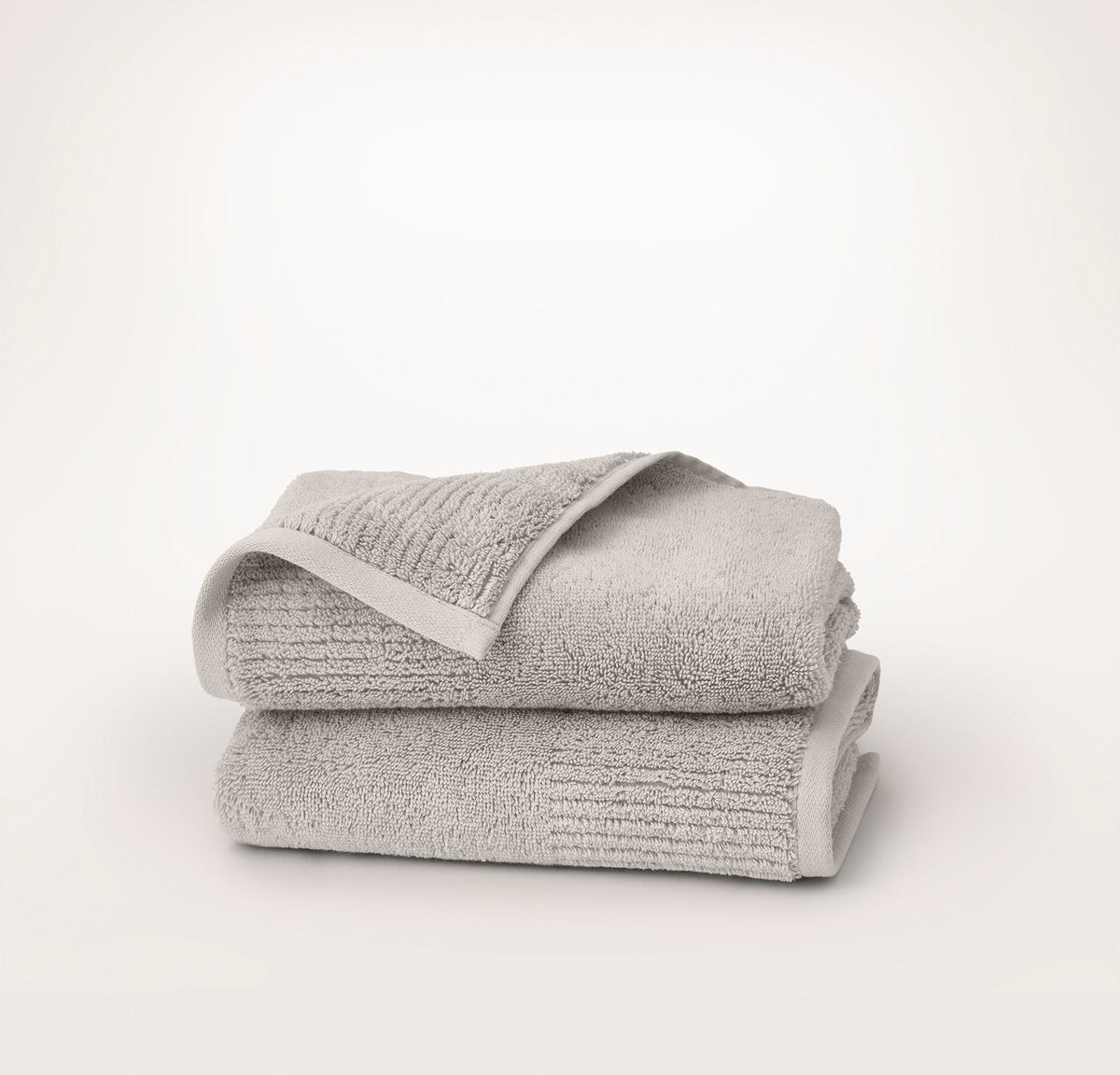 Turkish Ultra Plush Hand Towels (Pair) - Pewter