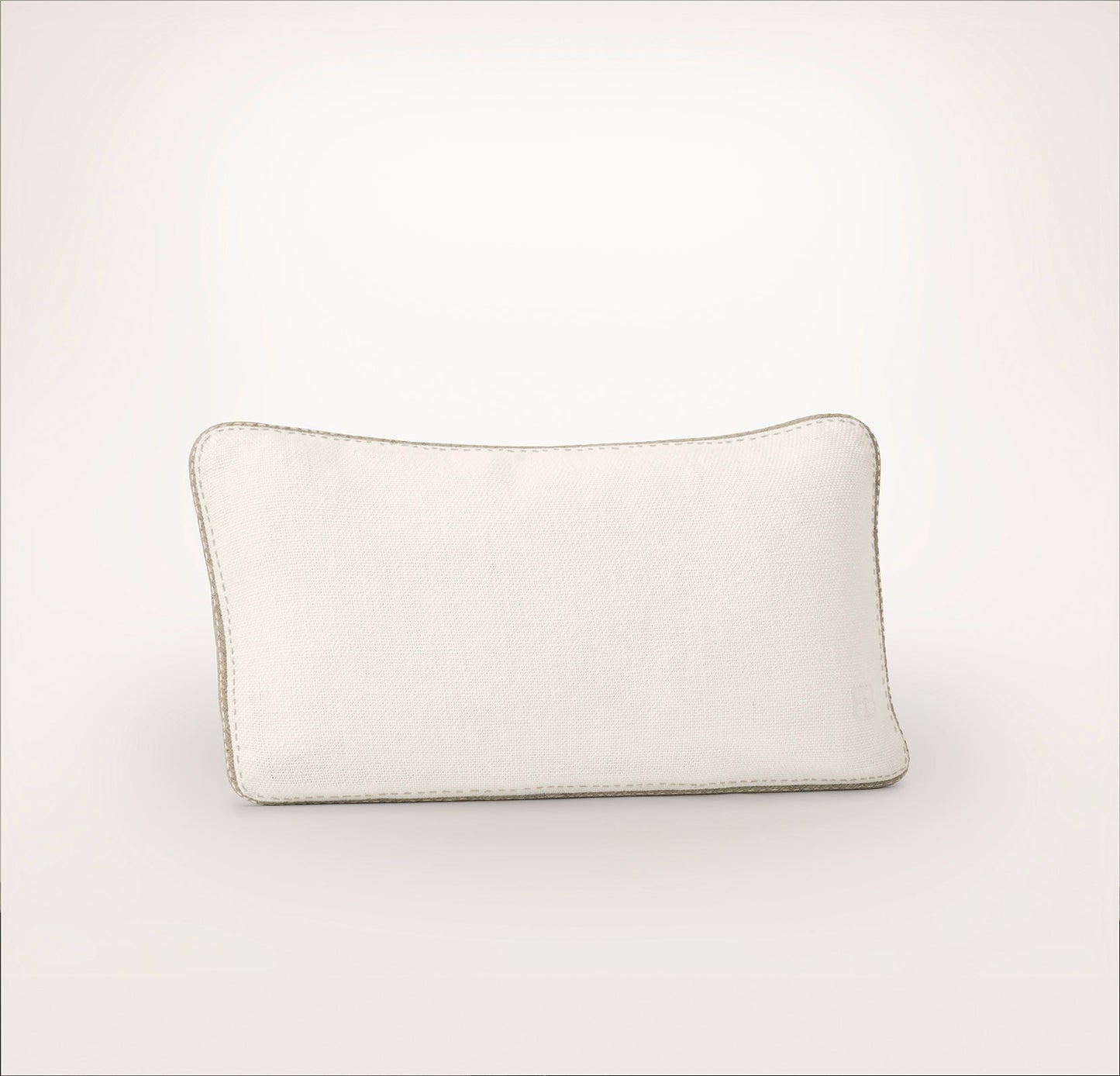 Threadmark Pillow Cover - Soft White/Melange Natural